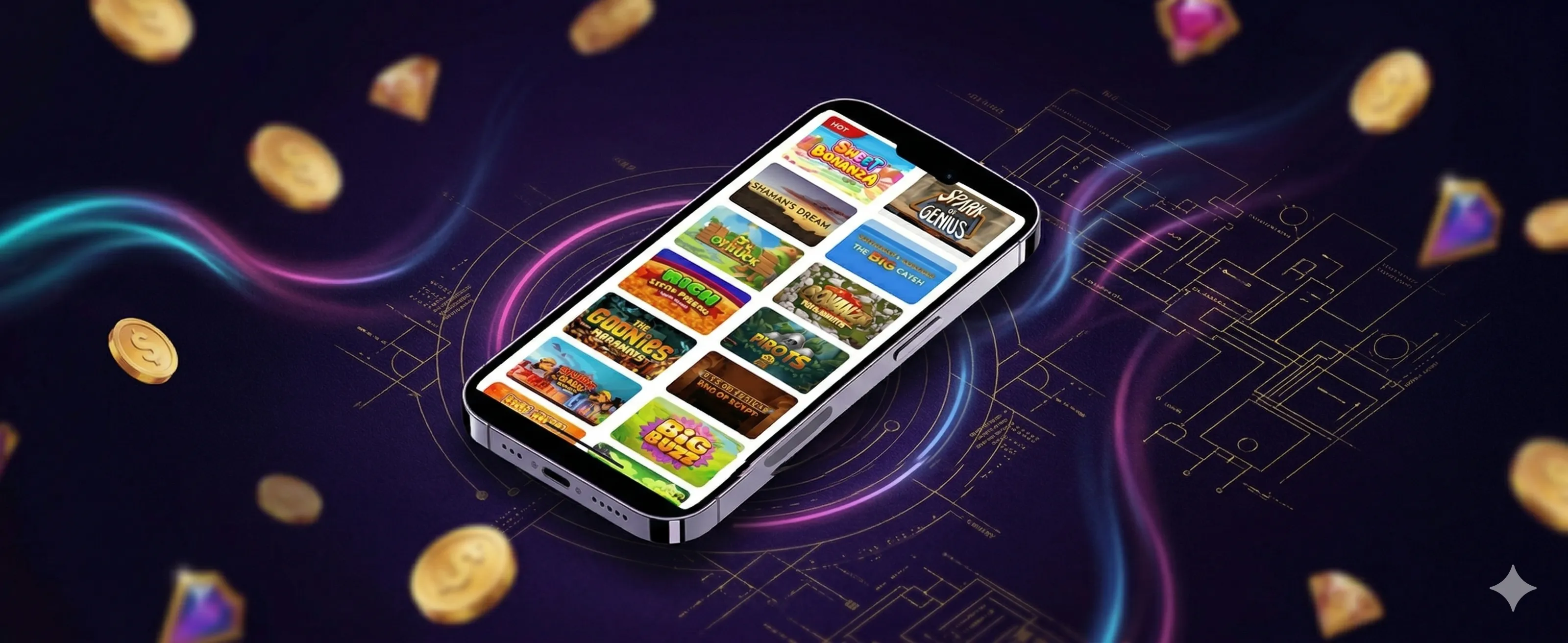 SlotRush mobiele app